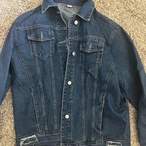 Oversized Jean Jacket